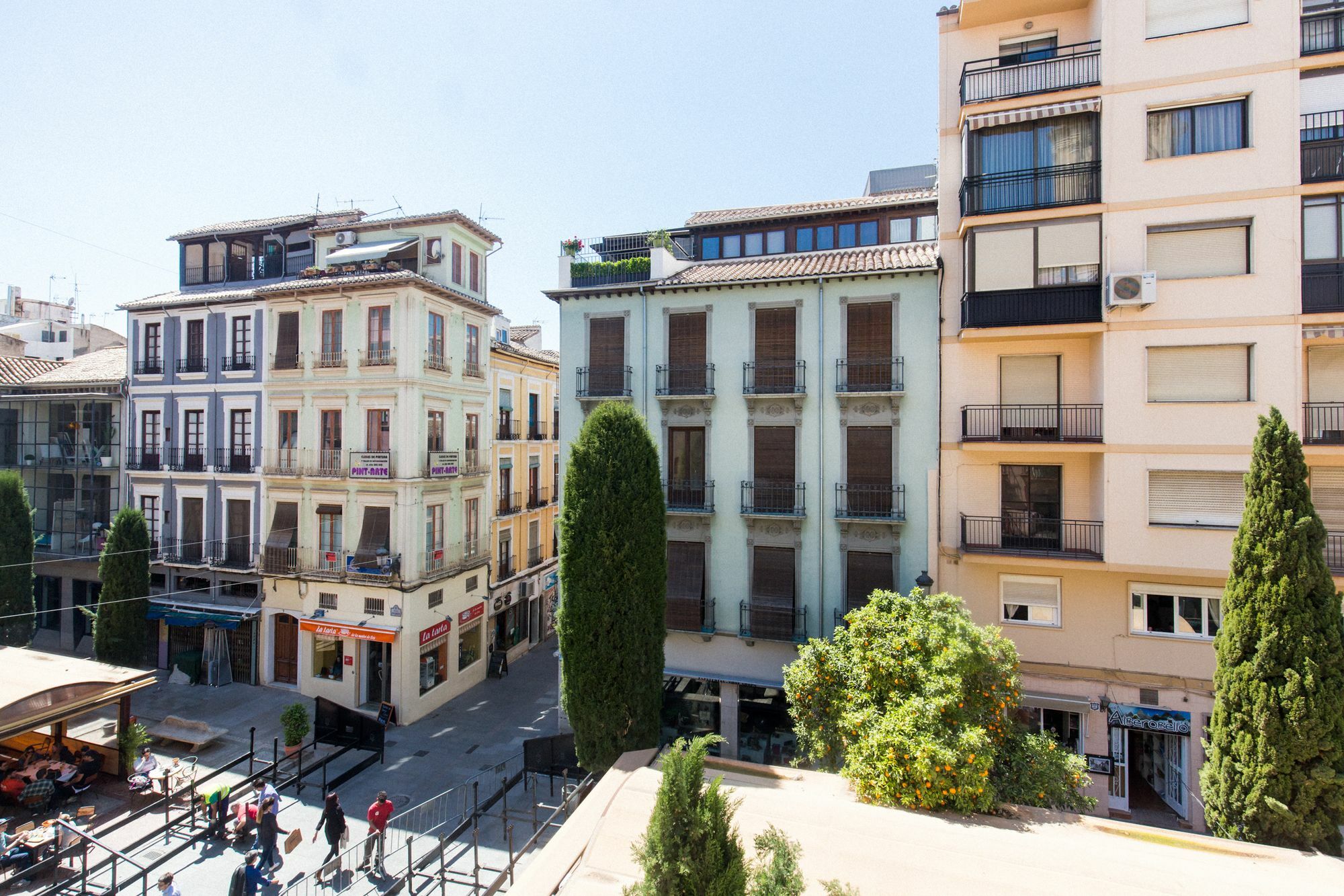 Los Lobos Suites Apartamentos Granada Eksteriør billede